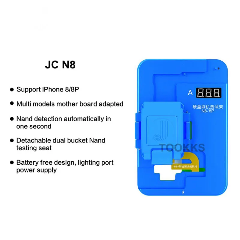 JC NAND Жесткий Диск щетка тестер N7 N8 NX для iPhone X/XS/XSMAX 7 7P 8 8P HDD Чистка тестирование