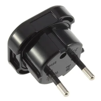 

New Universal 2 Pin AC Power Plug Adaptor Connector Travel Power Plug Adapter UK to EU Adaptor Converter Wholesale