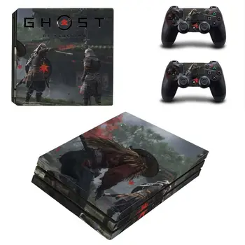 

Ghost Style PS4 Pro Skin Sticker for Sony Playstation 4 Pro Console & 2 Controllers Decal Vinyl Protective Skins Style 14