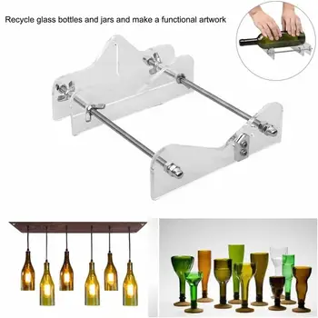 

Creative Glass Wine Beer Bottle Recycle Cutter Create Glass Sculptures Cutting Machine Jar Craft Machine Recycle Tool Kits