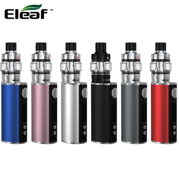 

Eleaf iStick T80 Kit with Pesso Tank 5ML Electronic Cigarette Vape iStick T80 Box MOD 3000mAh with EF-M EF Coil Vaporizer