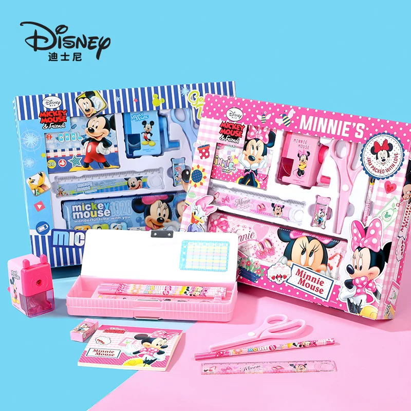 Disney Jr. Minnie, Stationary Set School Supplies For Girls, 11 Piece Set