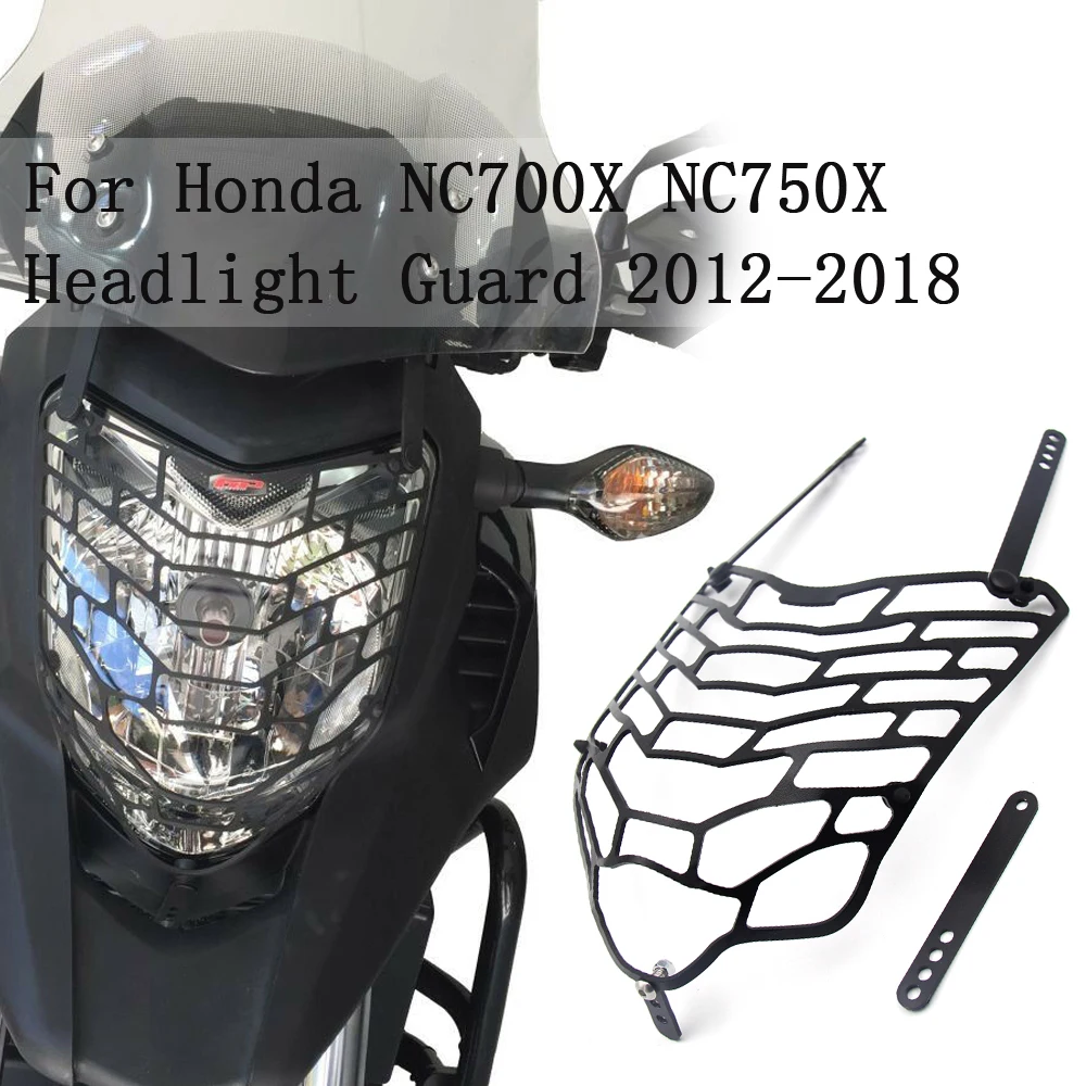 Для HONDA NC700X NC 700X NC750X NC 750X 2012- мотоциклетный передний головной светильник решетка объектива Защитная крышка
