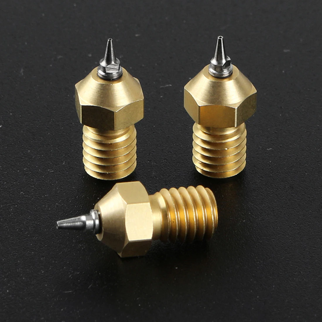 0 2 мм 3 5 A2 насадки из закаленной стали для печати PEI PEEK V6 Hotend 1 75 детали