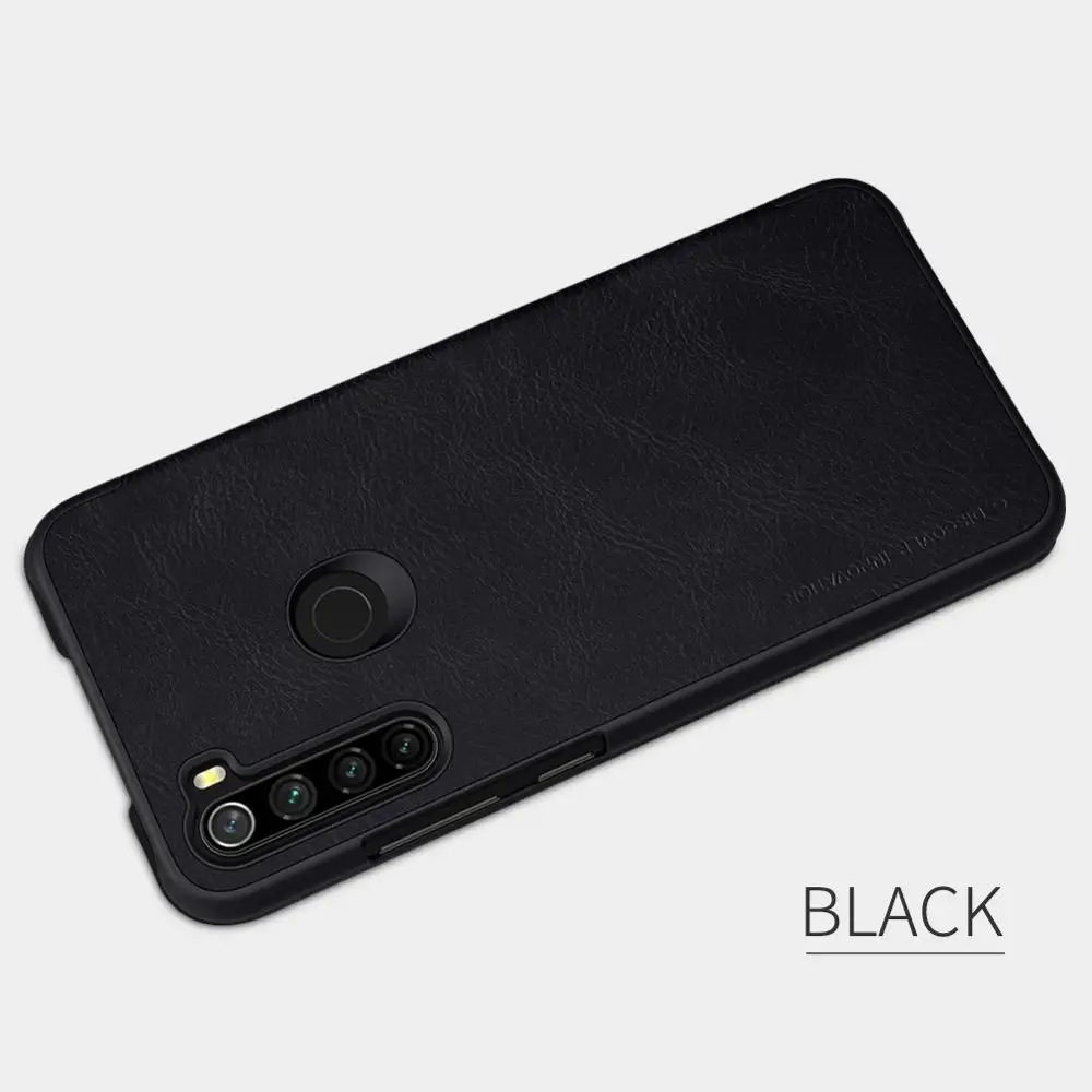 Серия NILLKIN QIN для Xiaomi Redmi Note 8, чехол, винтажный флип-чехол, кошелек из кожи пу и ПК, задняя крышка для Redmi Note 8 Pro