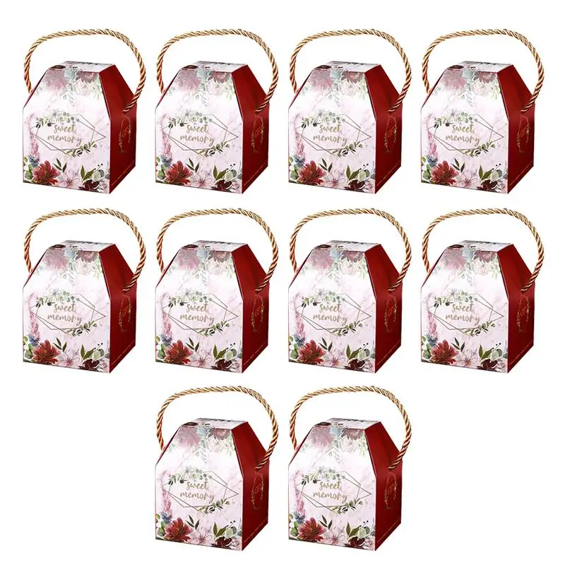 20 шт креативная коробка для конфет портативная Подарочная банкета декор