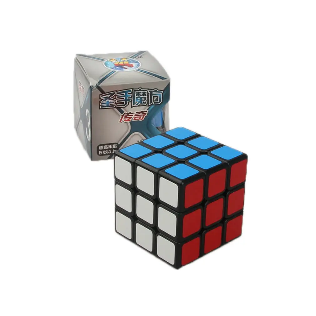 3x3x3 волшебная кубическая интеллектуальная игрушка профессиональная наклейка Cubo гладкая скорость Твист Головоломка игрушки подарок для детей смешная игра распродажа