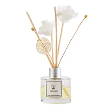 50ML reed diffuser sets with Natural Sticks Glass Bottle and Scented Oil perfume set Home Fragrance Decoration Office 19SEP26