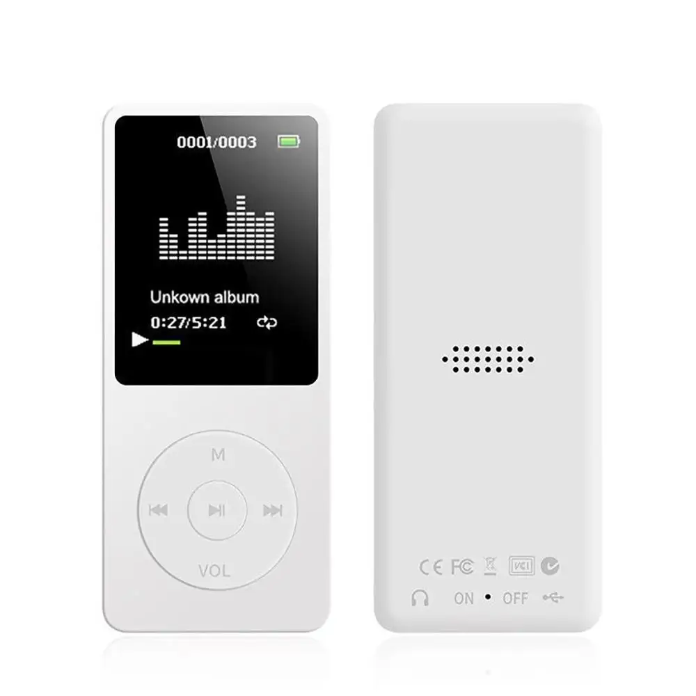 Mp3 музыкальный плеер радио FM рекордер Speler Lecteur HIFI Mp3 Спортивная клипса USB muziek цифровой светодиодный ЖК-экран плееры MP-3 TF карта
