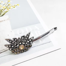 Богемная Мода Кристалл винтажная шпилька для волос для женщин ручной работы подарок на свидание