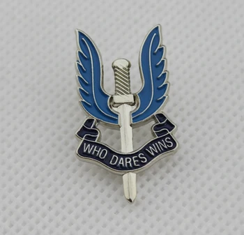 

Classic SAS WHO DARES WINS, Replica Movie Prop Pin Badge