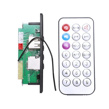 

ABGN Hot-CT10E-BT Dual CH 3W Amplifier Board DIY Bluetooth Handsfree MP3 Player Speaker Modification Module TF USB FM Radio Car