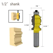 Cheap 1pc 1/2" Shank Special Moulding Handrail Wood Router Bit Woodworking Milling Cutter for Wood Machine Tools Cheap 1pc 1/2" Shank Special Moulding Handrail Wood Router Bit Woodworking Milling Cutter for Wood Machine Tools