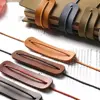 Genuine Leather Notebook Closer Protective Leather Piece With Repair Rubber Band For Handmade Travel Journal Accessories 6