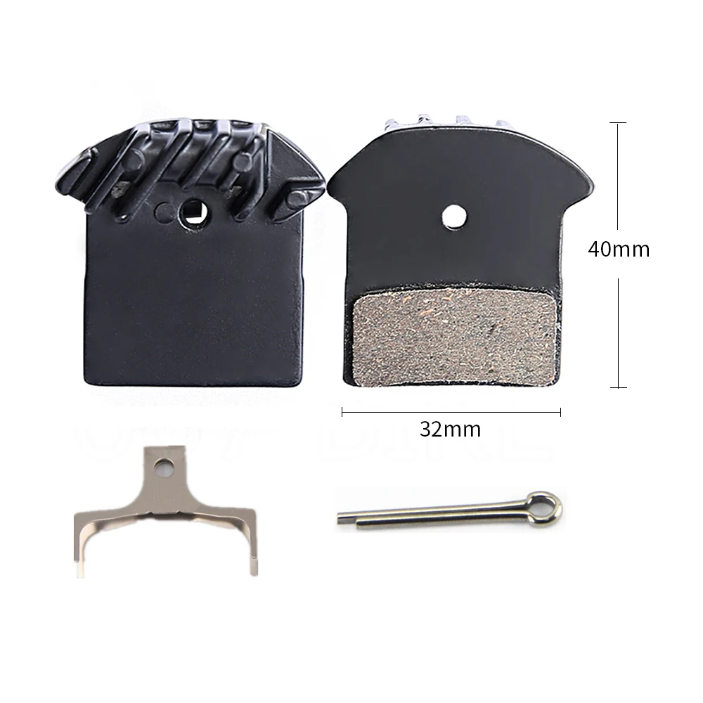 SLX J02A J03A Cooling Fin Ice Tech Bicycle Disc Brake Pads MTB