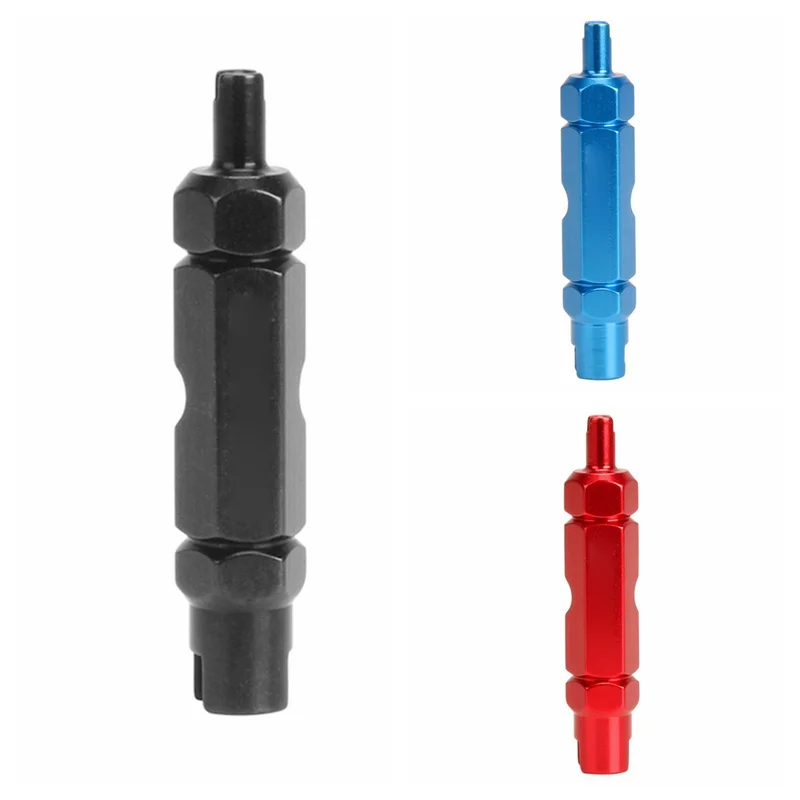 

Multi-Function Bicycle Valves Aluminium Alloy MTB American Valves Core Extension Rod Bicycle Inner Tube Disassembly Spanner Tool