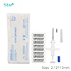 1pc 13.56MHz animal microchip syringe NFC chips 2*12mm HF smart microchips syringe with needle NTAG216 rfid injector set ► Photo 3/6