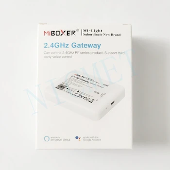 

Fast 20pcs Miboxer WL-Box1 2.4GHz Gateway Wifi Controller DC5V APP Alexa Google Assistant Voice Control For All Miboxer Product