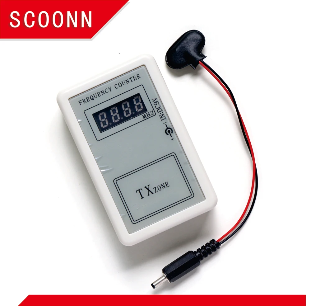 

Remote Control Wireless Frequency Meter Counter for Car Auto Key Remote Control Detector Cymometer Power Supply Cable
