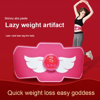

Slimming Belt Abdominal Muscle Stickers Massage Instrument Weight Loss Abdomen Belt Exercise Fitness TSLM1