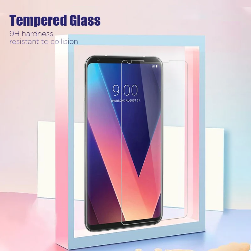 HD закаленное стекло для LG K41S K51S K61 Q51 Q61 9H твердость защита экрана Stylo 6 V60 ThinQ 5G