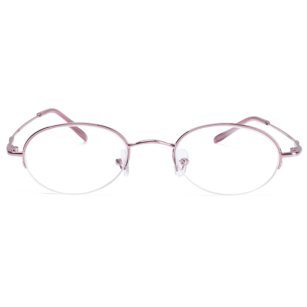 1 шт. очки для близорукости для мужчин и женщин металлическая полуоправа близорукие очки диоптрия-1-1,5-2-2,5-3-3,5-4-4,5-5-5,5-6