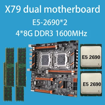 

X79 dual motherboard package, including Xeon E5 2690*2 4*8GB = 32GB 1600MHz DDR3 ECC REG memory