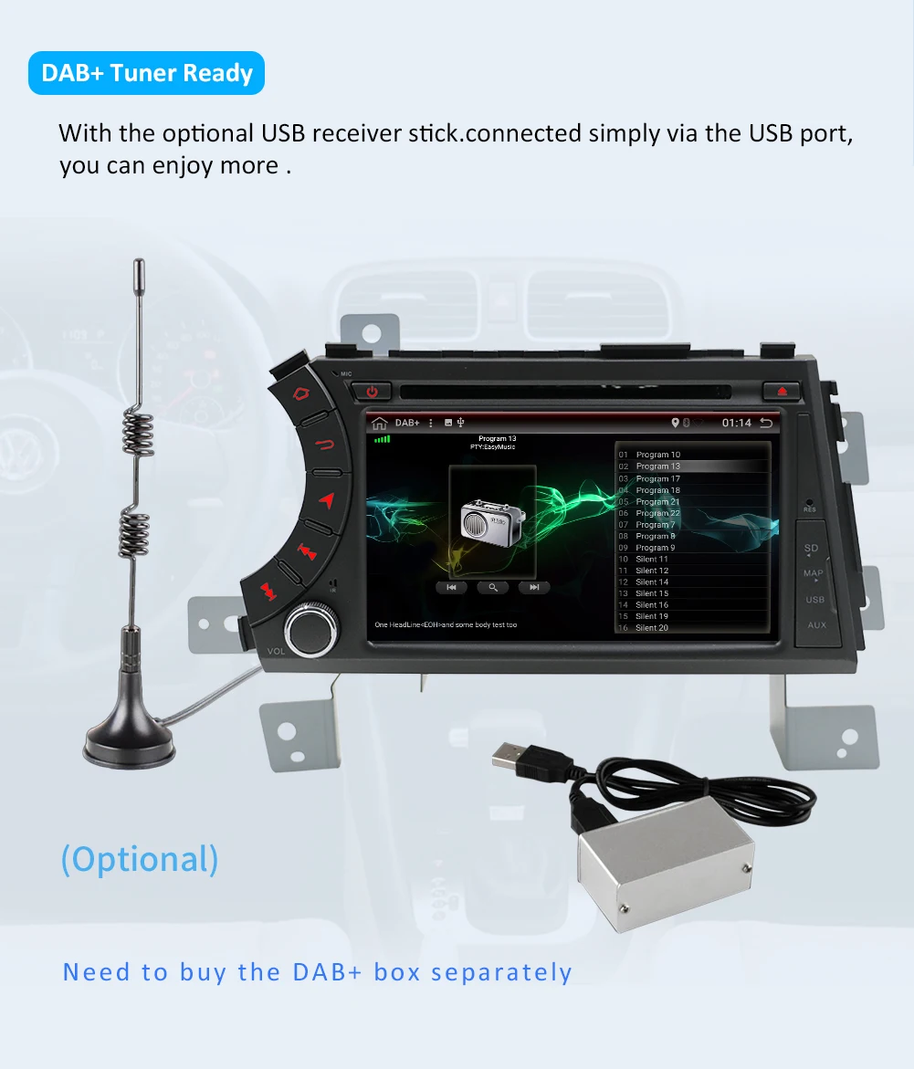 Sale 2 din HD 1024X600 Octa Core Android 9.0 Car DVD Player For SsangYong Kyron/Actyon/Tradie/Koran 2005-2013 GPS Radio Stereo 32G 16