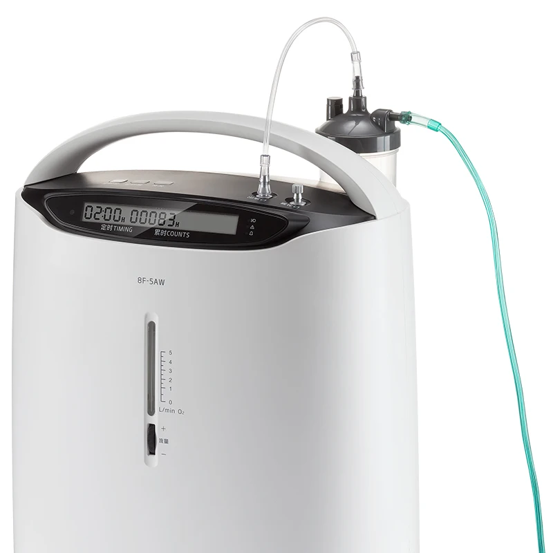  Yuwell 8F-5AW Portable Oxygen Concentrator Wireless Control Medical 5L Oxygen Generator Ventilator 