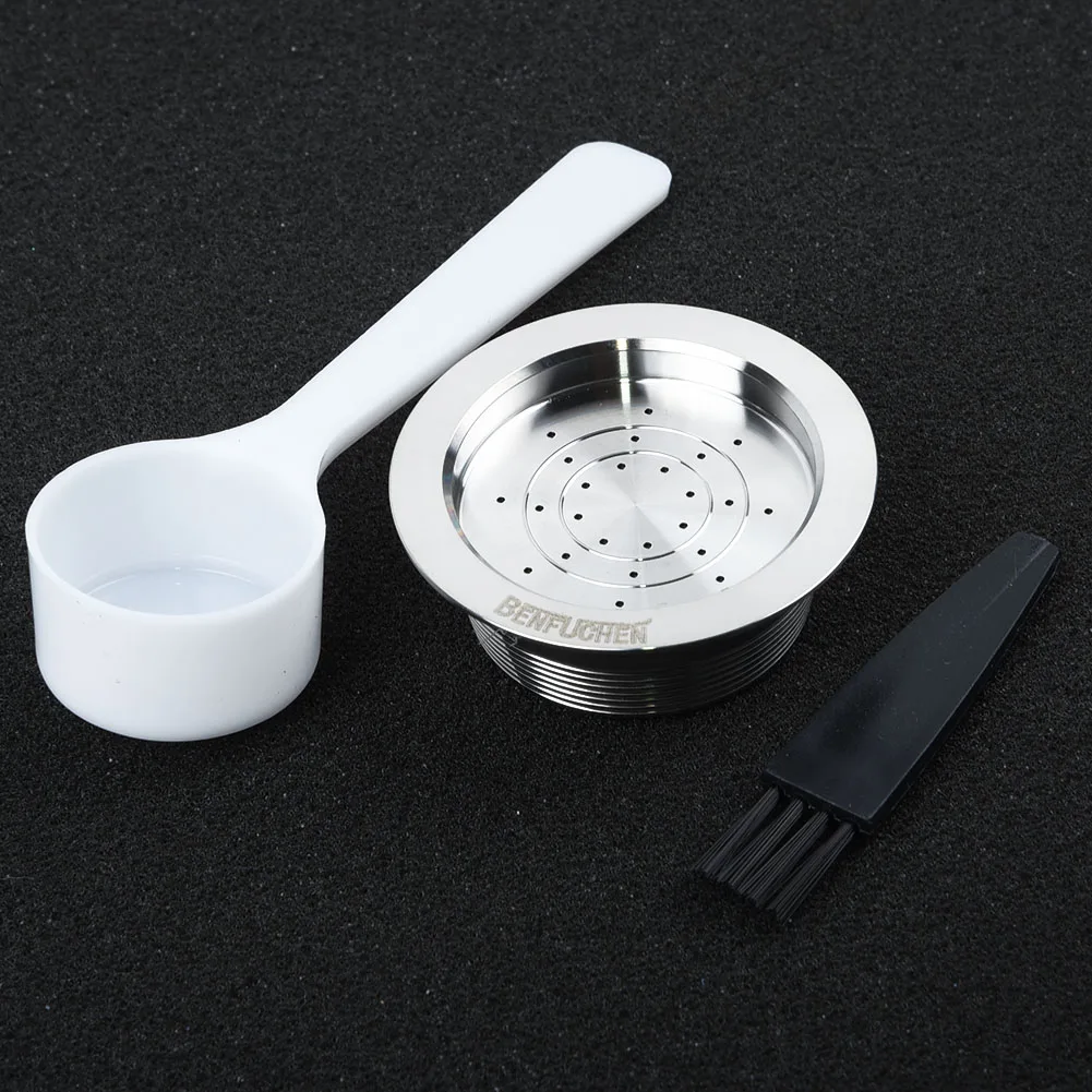 

For Caffitaly, For K FEE Refillable Coffee Capsules Pod Cup Filter Stainless