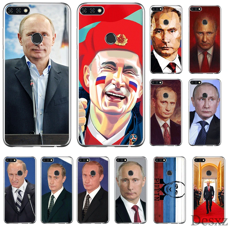 Мобильный чехол для телефона из термополиуретана huawei Honor 7A 7C 7X 6A 8 8X 8C 9 9X вид 20