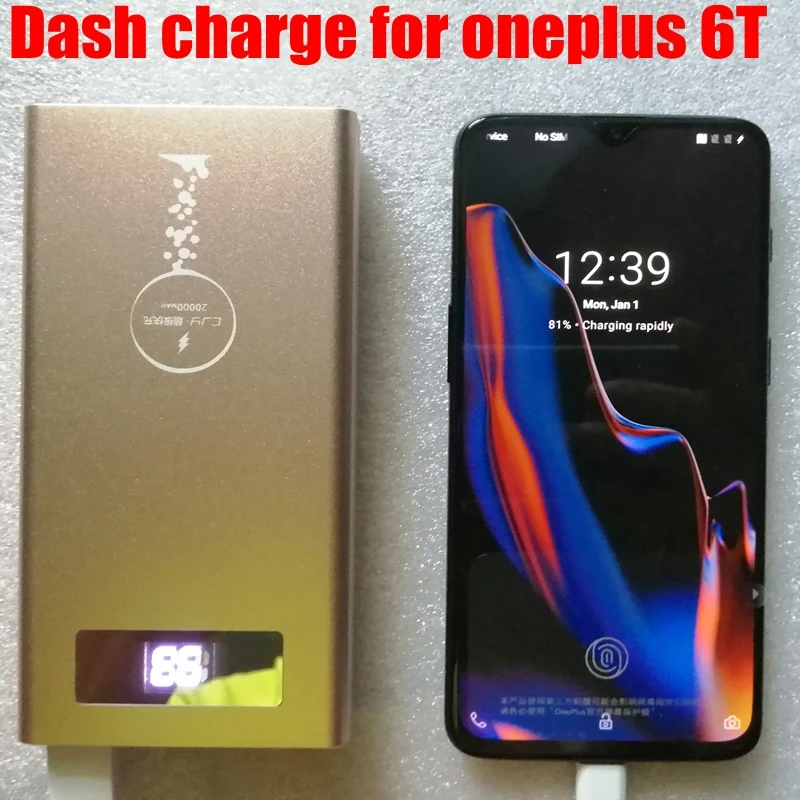 Внешний аккумулятор 20000 мАч для Oneplus 6 6T 5T 5 3T Oppo Vooc R15 R17|Внешние аккумуляторы| |