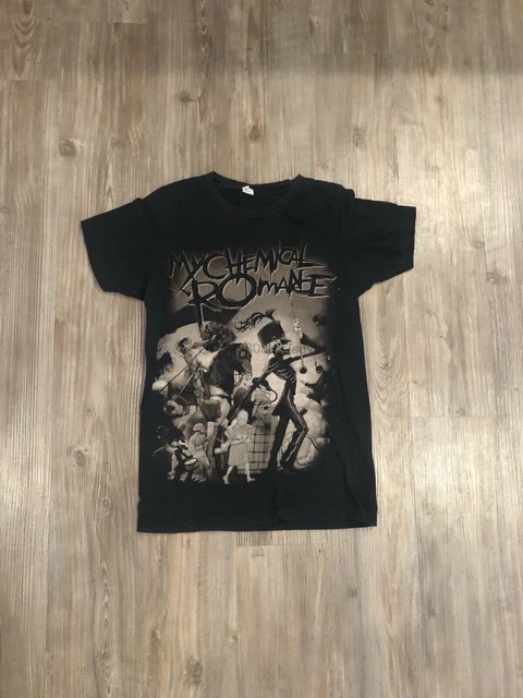 Rock Band My Chemical Romance Heart Bullets Graphic T Shirts Men Women  Vintage Hip Hop Short Sleeve Cotton Tee Shirt Streetwear - AliExpress
