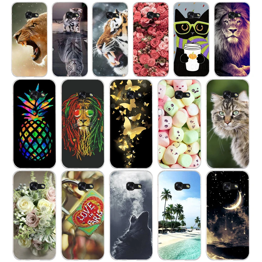 149Sd Golden Butterfly Custodia Morbida In Silicone Tpu Cover Per Samsung A3 2016 A5 2017 A6 Plus A7 A8 A9 Star Lite S 6 7 8 9