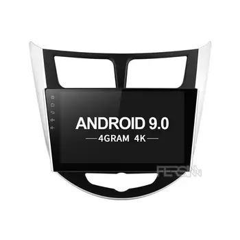 

Car dvd gps player for Hyundai Solaris Verna Accent car radio player navigation gps car dvd PX6 Android 9.0