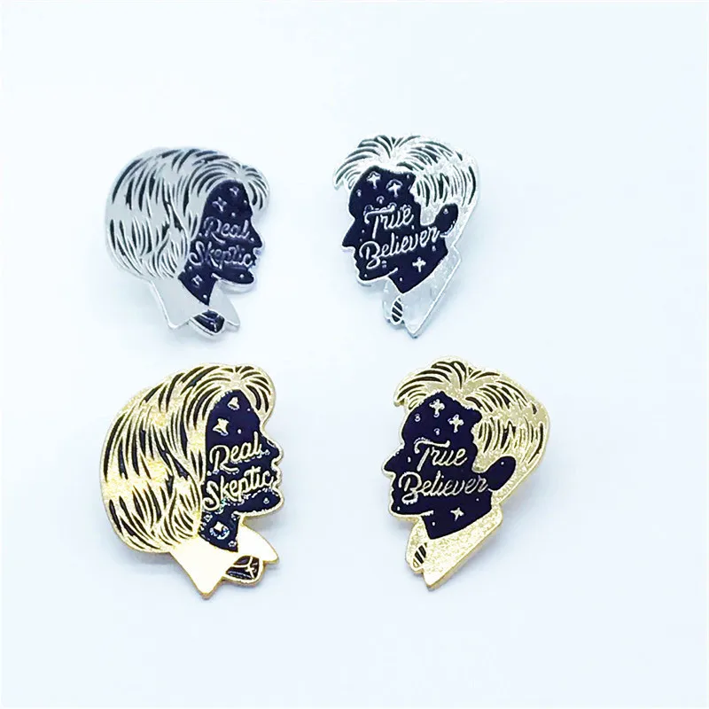 HOSENG 4 шт./лот Классические Женщины и Мужчины Аватар Золотой Серебряный цвет