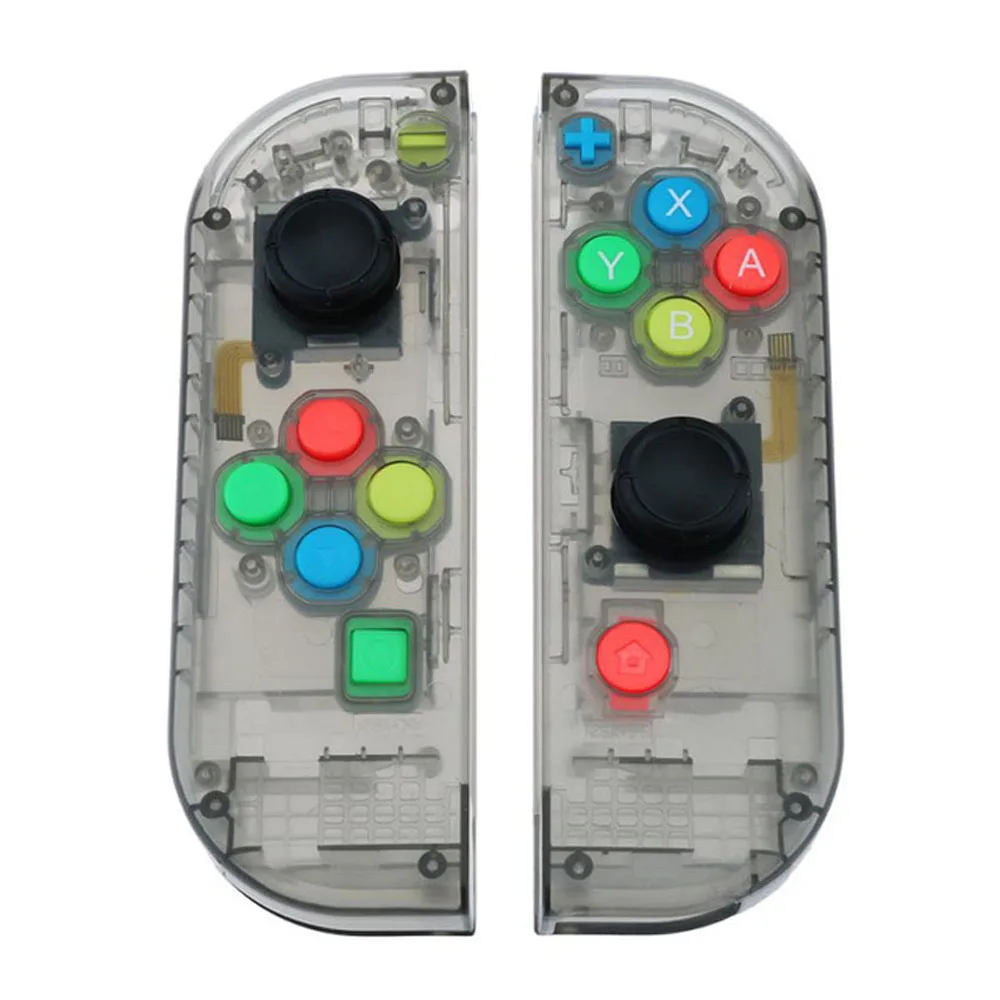 cltgxdd Color Plastic Shell Replacement Repair Kit DIY Case Cover Housing for Nintend Switch Joy-Con Controller Button