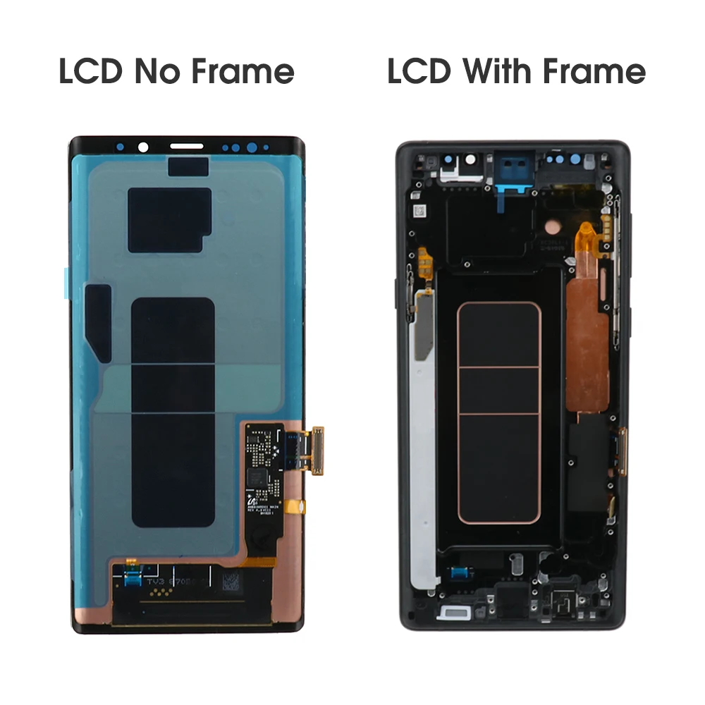 ORIGINAL SUPER AMOLED 6 4 LCD For SAMSUNG GALAXY Note 9 Note9 N960F Display Touch Screen 3