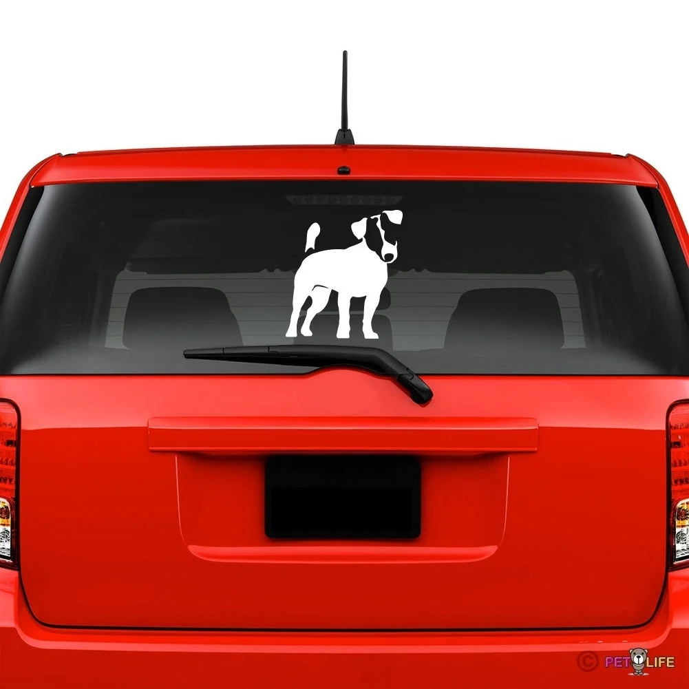 

For Jack Russell Terrier Windshield Sticker Vinyl Auto Window jrt parson car decals