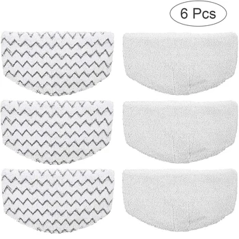 

6Pcs Steam Cleaner Mop Pads fir for Bissell PowerFresh 1806 1940 1544 1440 Series Steam Mop Head Replacement Steam Cleaning Pad