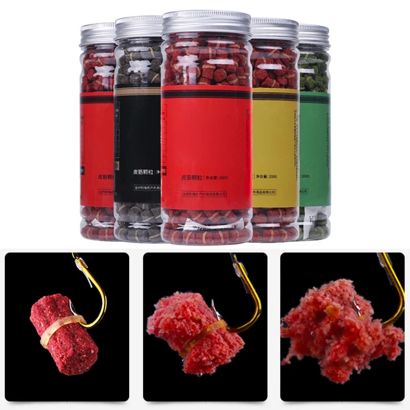 

500pcs/Bottled Particle Fishing Baits Lure For Options Baits Crucian Carp Bream Culter Alburnus Killer Fishing Lure Bait