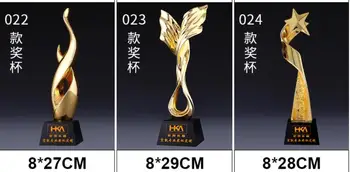 

Resin sales champion crystal honor trophy commemorative award customized arts and crafts furniture decoration