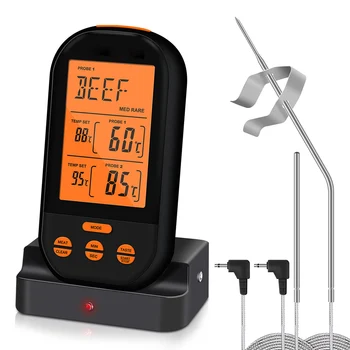 

Wireless Digital Thermometer LCD BBQ Grill Meat Kitchen Oven Food Cooking Thermometer YU-Home
