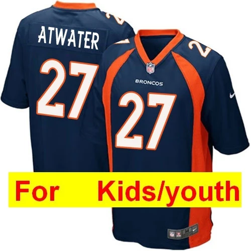 Фиолетовый Youth Denver Von Miller Bradley Chubb John Elway Emkidsuel Sanders Steve Atwater Chris Harris Jr color rush Jersey - Цвет: Фиолетовый