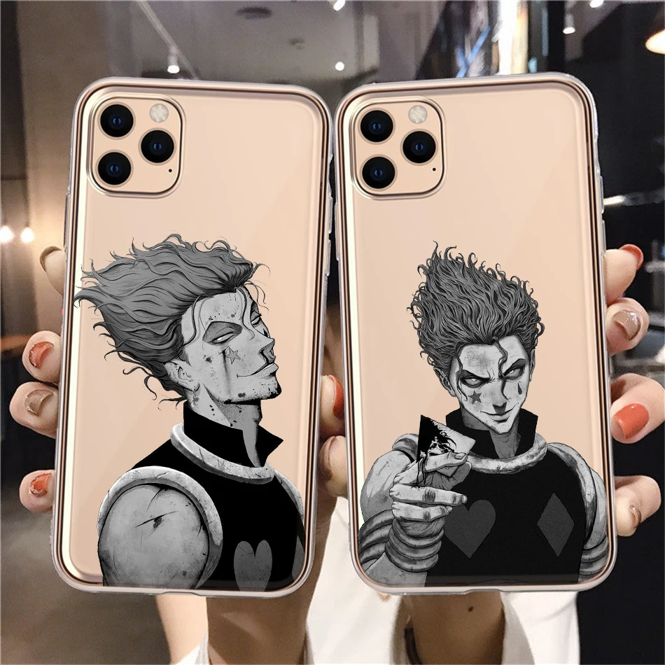 Cute Hunter X Hunter Hisoka Silicone Phone Case for iPhone X XS Xr 11