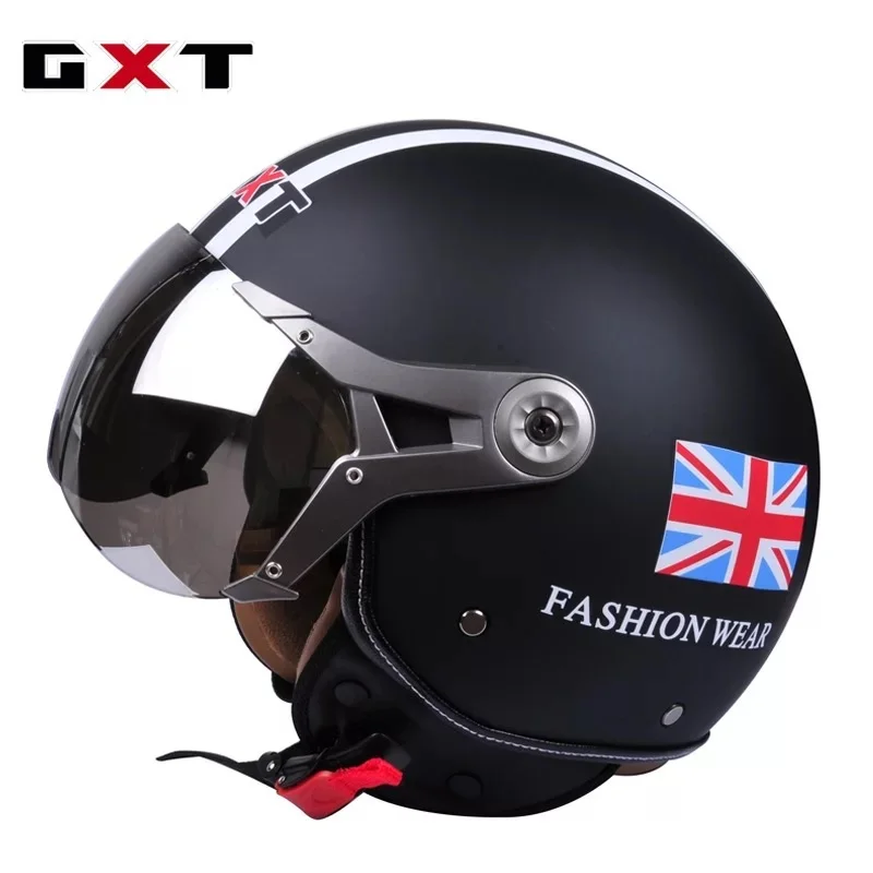 Мотоциклетный шлем из искусственной кожи 3/4 шлемов|retro helmet|motorcycle retro helmethalf helmet |