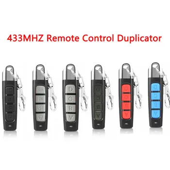 

433MHZ Remote Control 4 Channels Garage Gate Door Shutter Doors Opener Remote Control Duplicator Clone Cloning Code Car Key