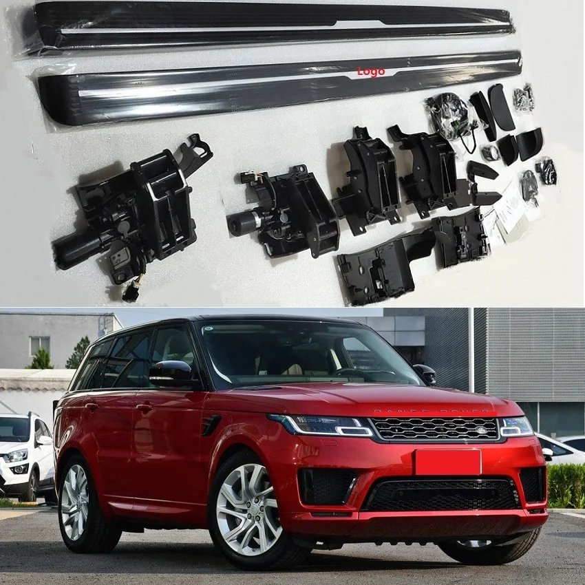 Высококачественная электрическая беговая плата для Land Rover Range Rover Sport+ ступенчатая Выдвижная Беговая панель