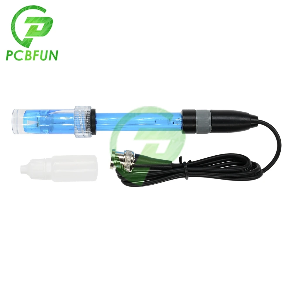 PH Electrode Probe BNC Connector Controller Meter Sensor Range 0-14 pH for Aquariums Hydroponics Laboratory Detect Medidor | Электронные