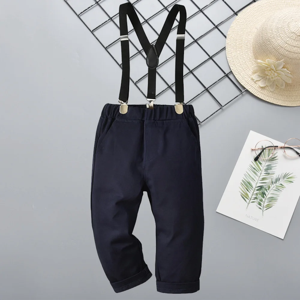 Детская одежда; Детские повседневные брюки; джентльменские подтяжки; брюки для младенцев; хлопковые брюки; Лидер продаж